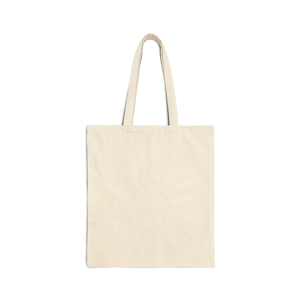 Halloween Ghost Tote Bag — Cute Ghost with Pumpkin, Coffee & Black Cat Cotton Canvas Tote