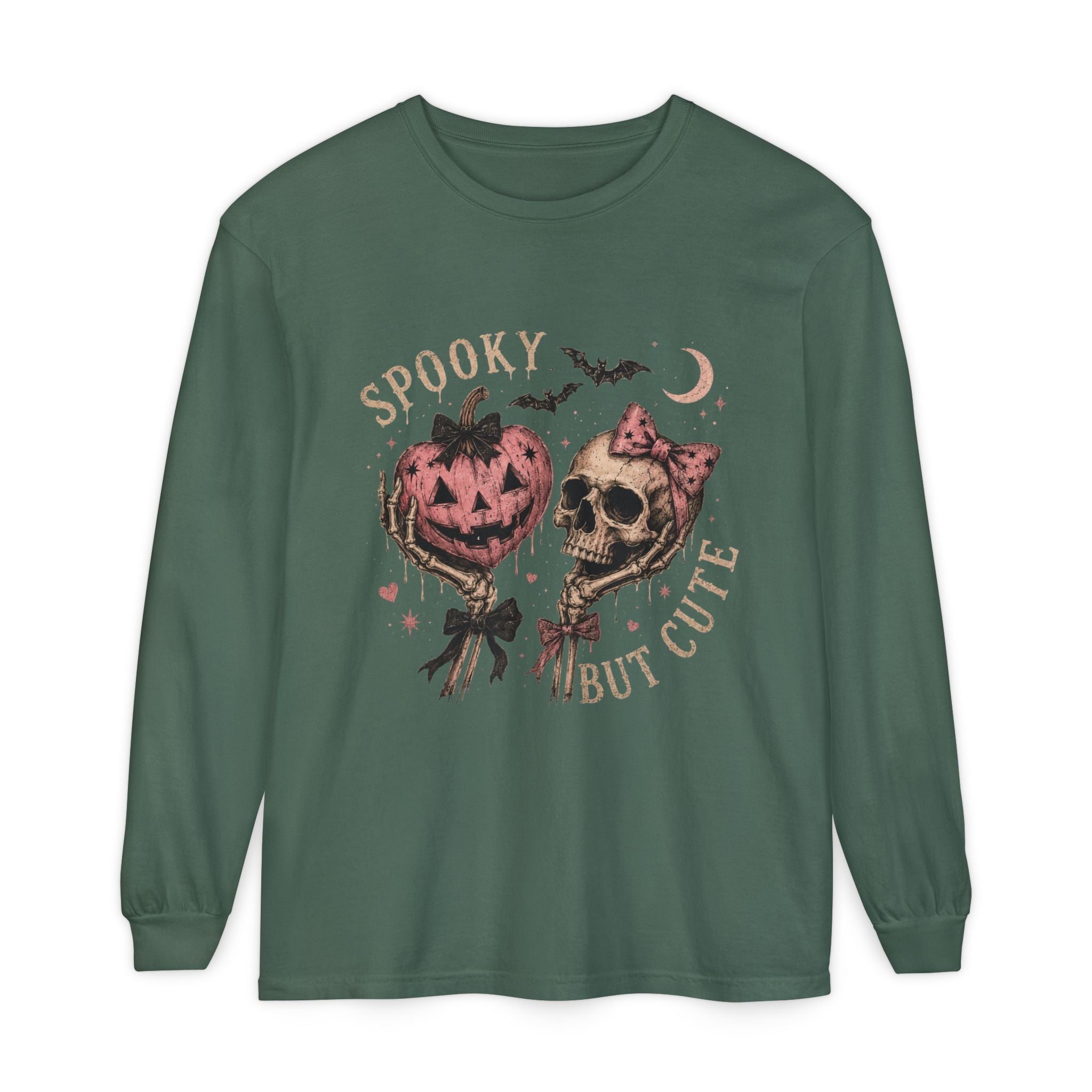 Spooky But Cute Long Sleeve Tee