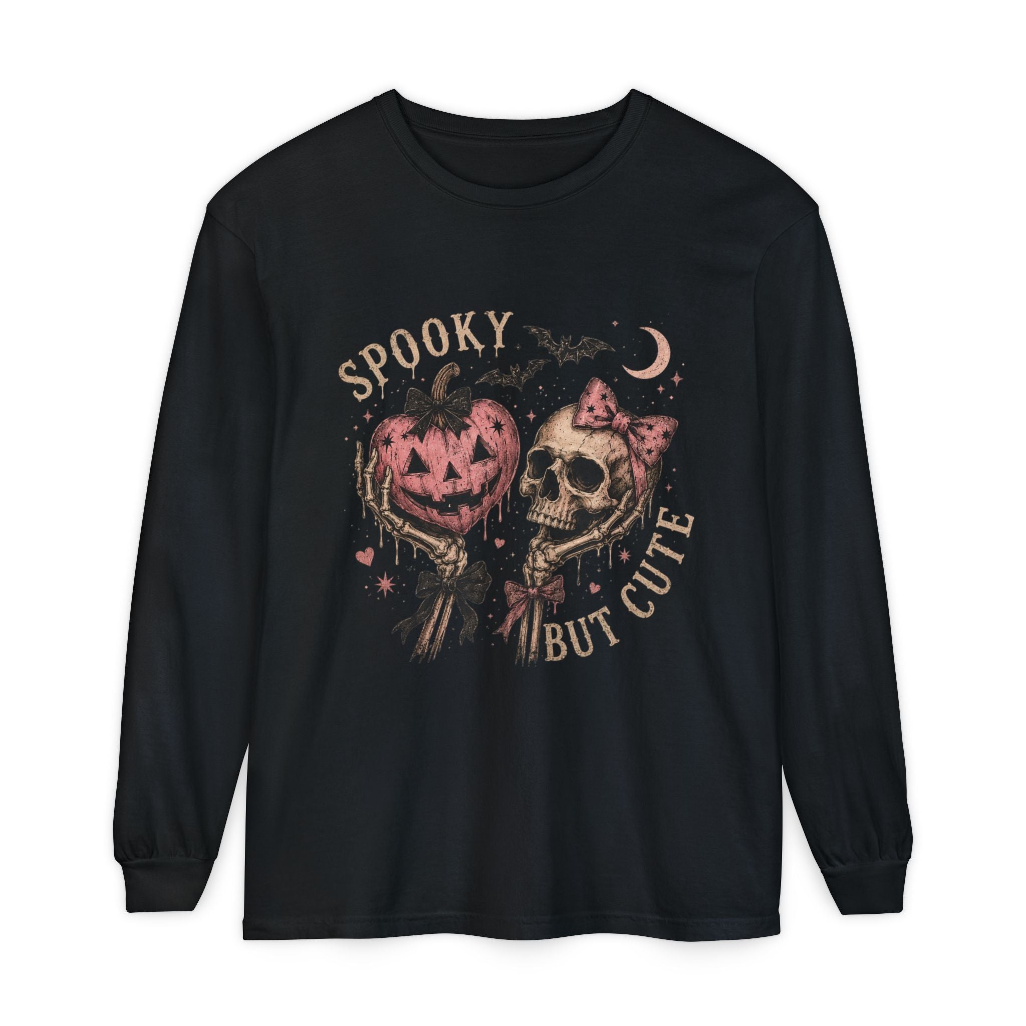 Spooky But Cute Long Sleeve Tee
