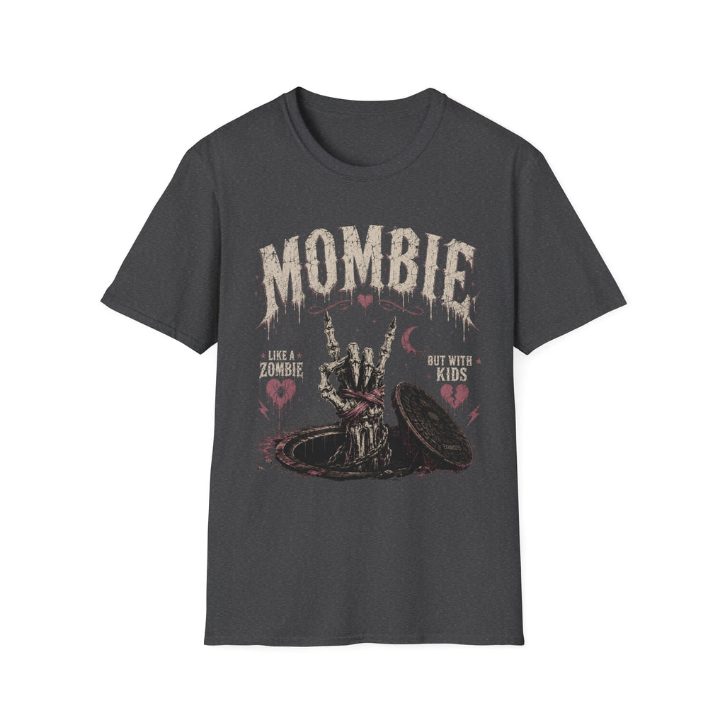 Mombie Graphic T-Shirt — Funny Zombie Mom Tee for Halloween & Mom Life