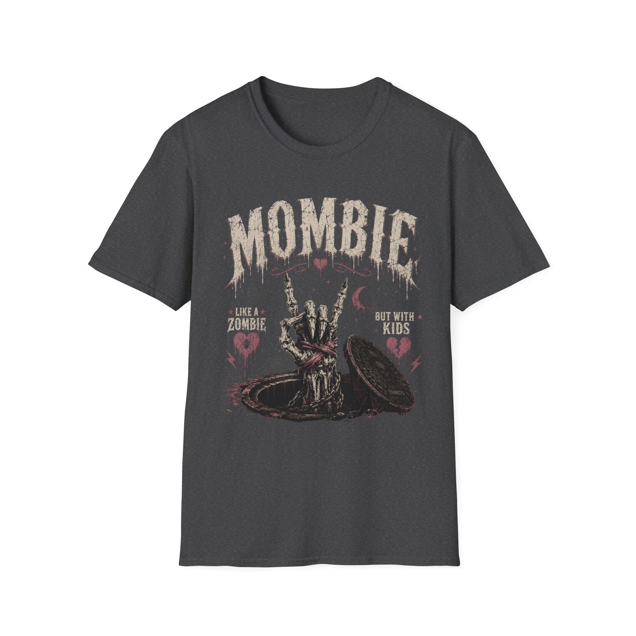 Mombie Graphic T-Shirt — Funny Zombie Mom Tee for Halloween & Mom Life