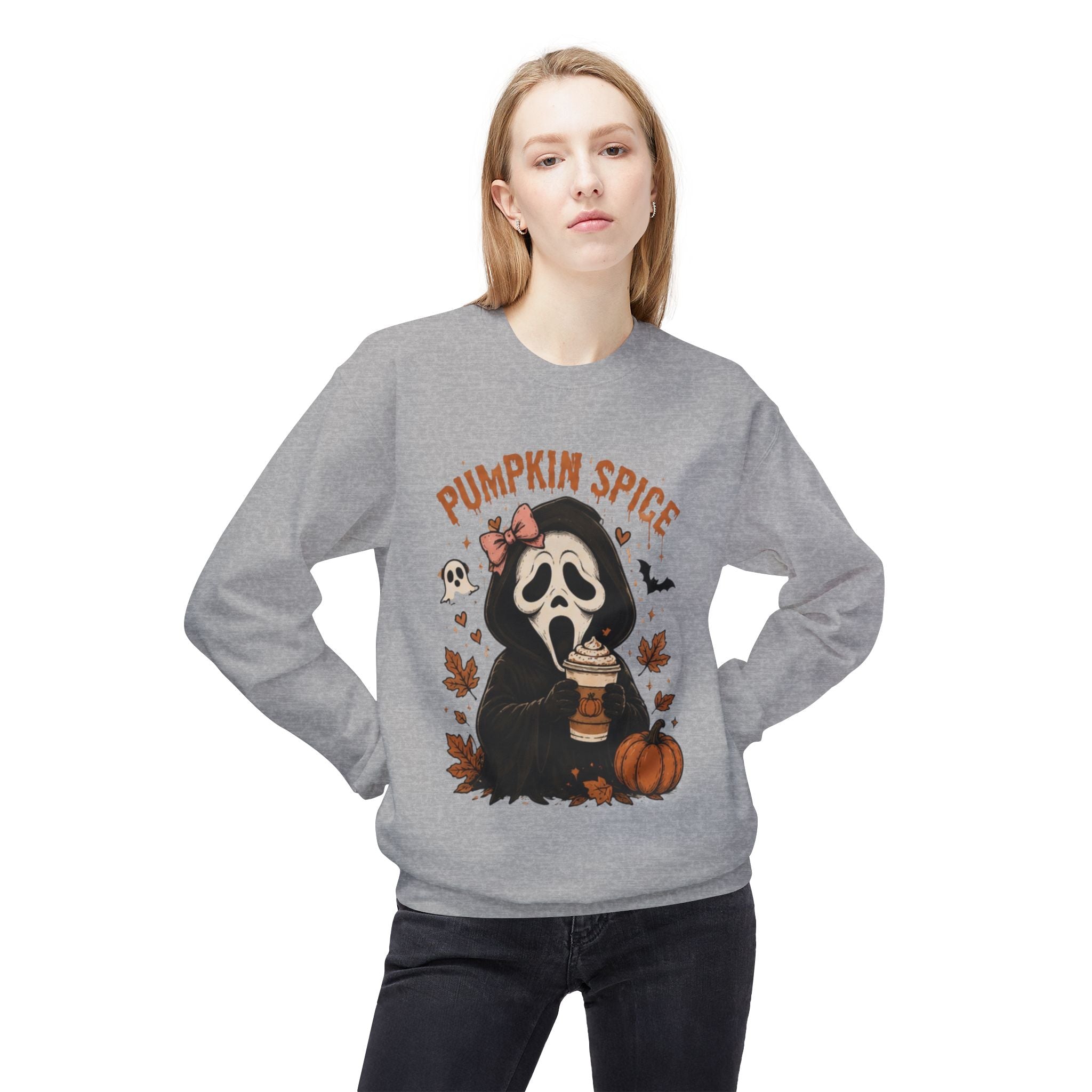 Pumpkin Spice Scream Crewneck Sweatshirt