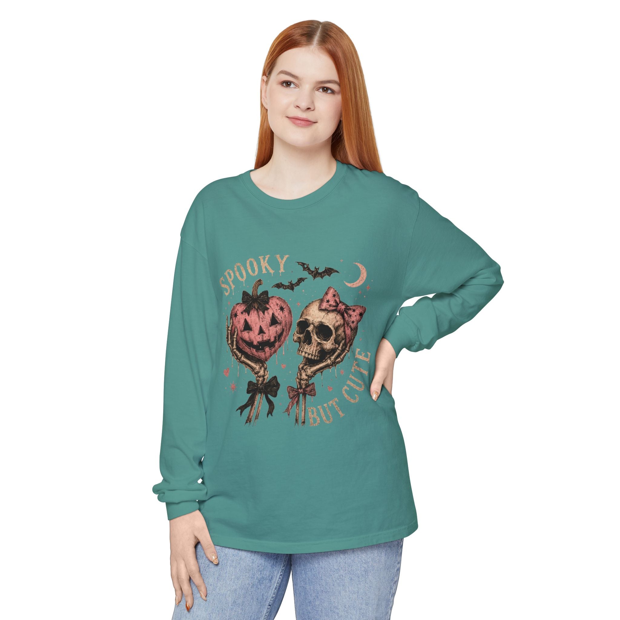 Spooky But Cute Long Sleeve Tee