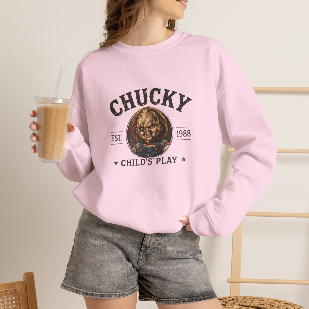 Chucky Child's Play Retro Crewneck Sweatshirt
