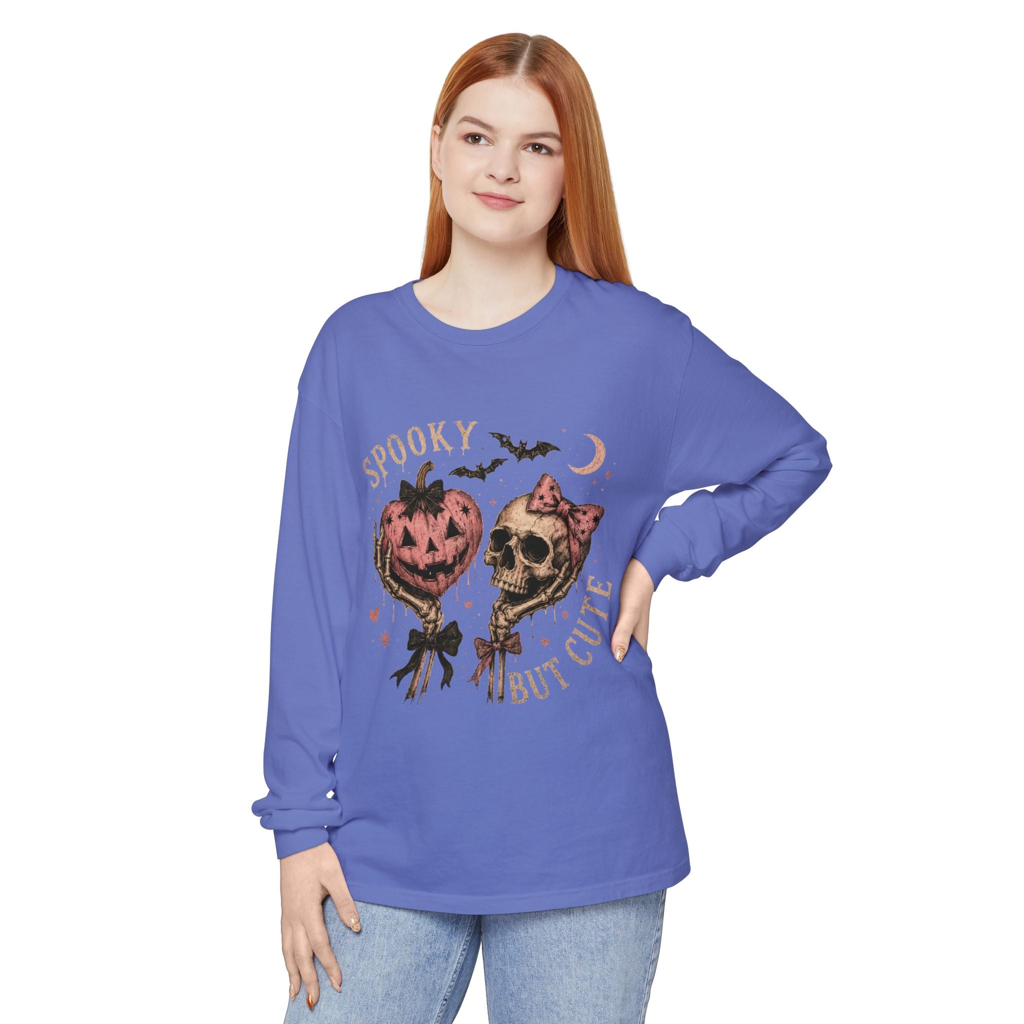 Spooky But Cute Long Sleeve Tee
