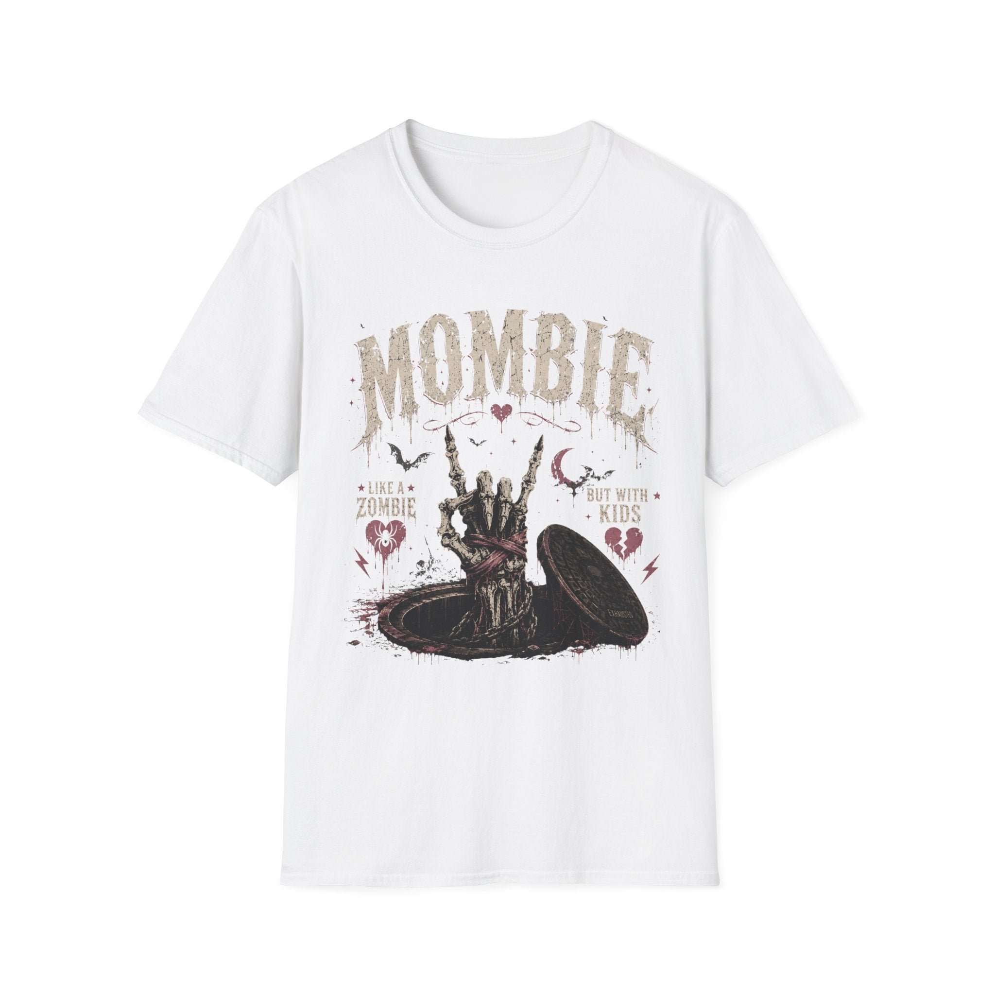 Mombie Graphic T-Shirt — Funny Zombie Mom Tee for Halloween & Mom Life