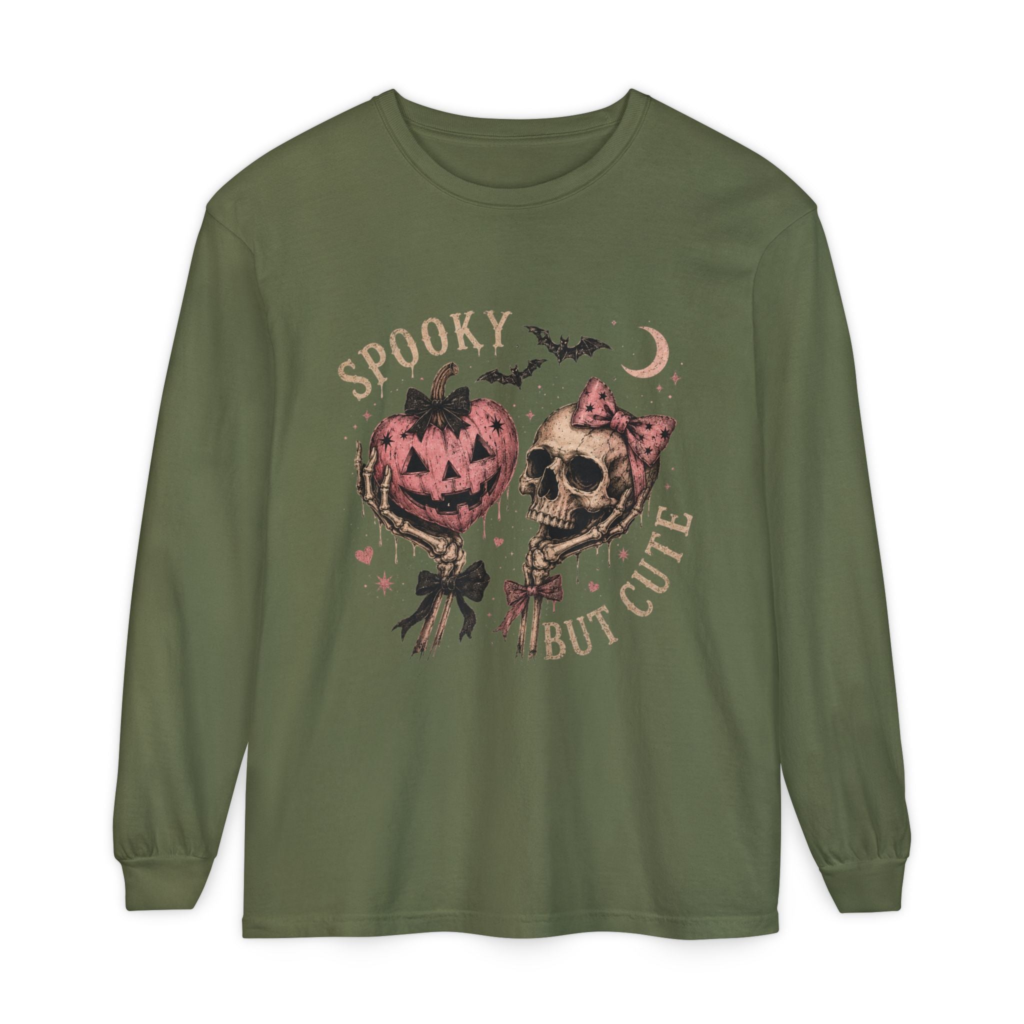 Spooky But Cute Long Sleeve Tee