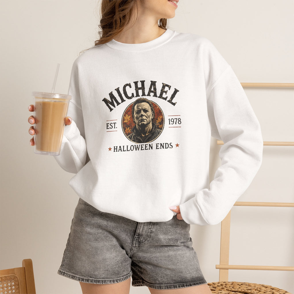 Michael Halloween Sweatshirt — Vintage Horror Crewneck (Est. 1978)