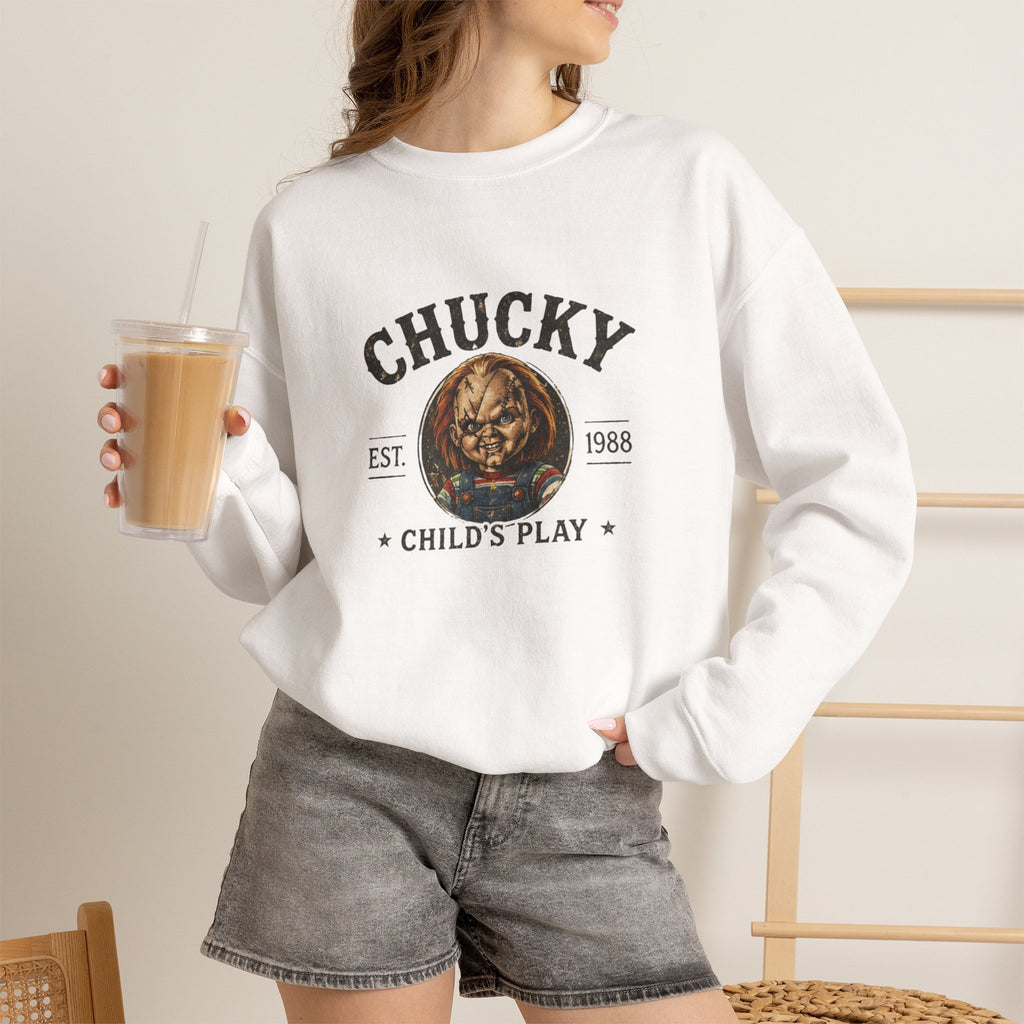Chucky Child's Play Retro Crewneck Sweatshirt
