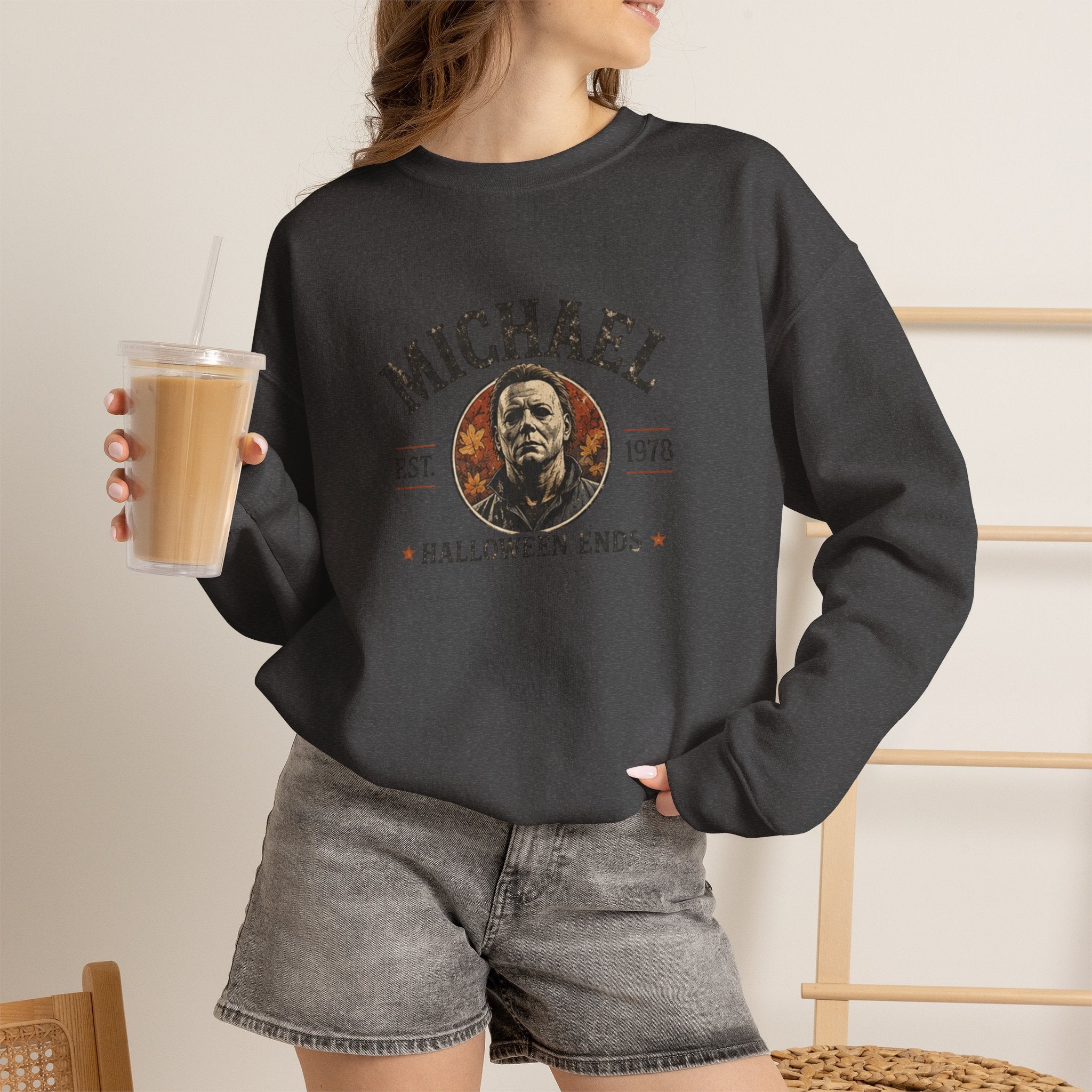 Michael Halloween Sweatshirt — Vintage Horror Crewneck (Est. 1978)