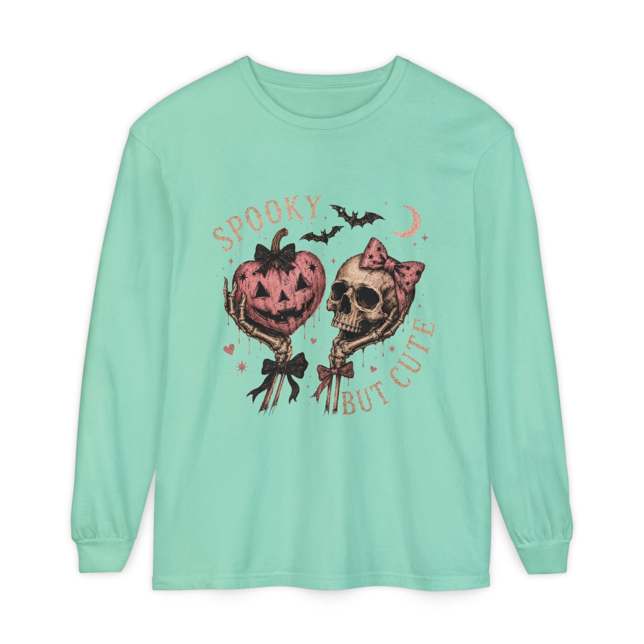 Spooky But Cute Long Sleeve Tee
