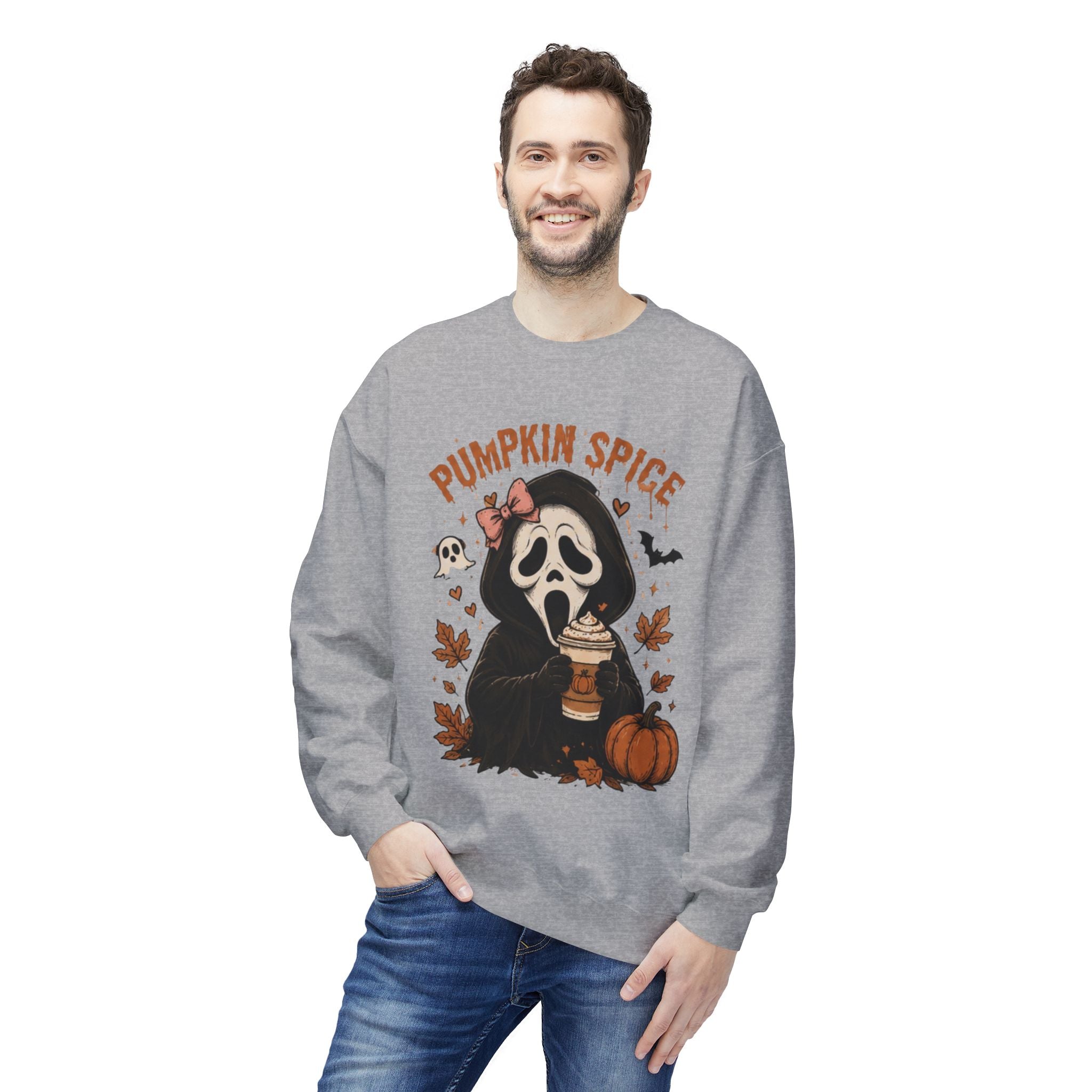 Pumpkin Spice Scream Crewneck Sweatshirt