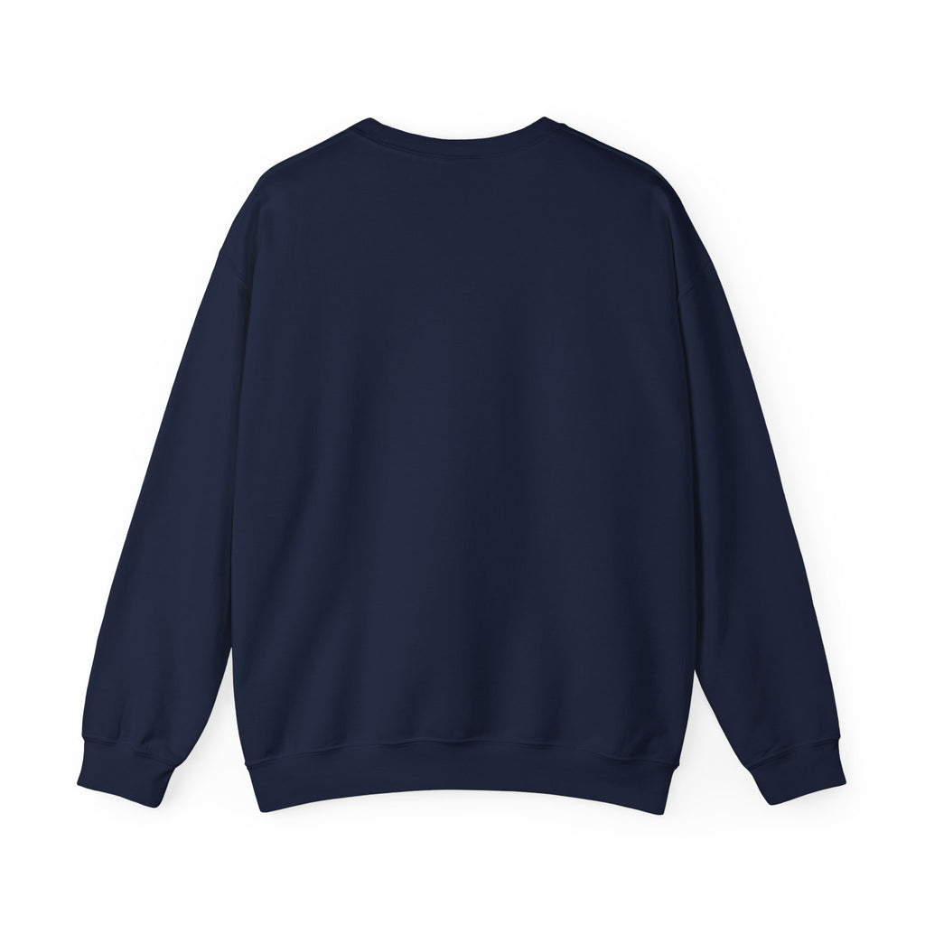 Spooky Nelson Crewneck Sweatshirt — Cute Halloween Ghost & Leopard Print Design