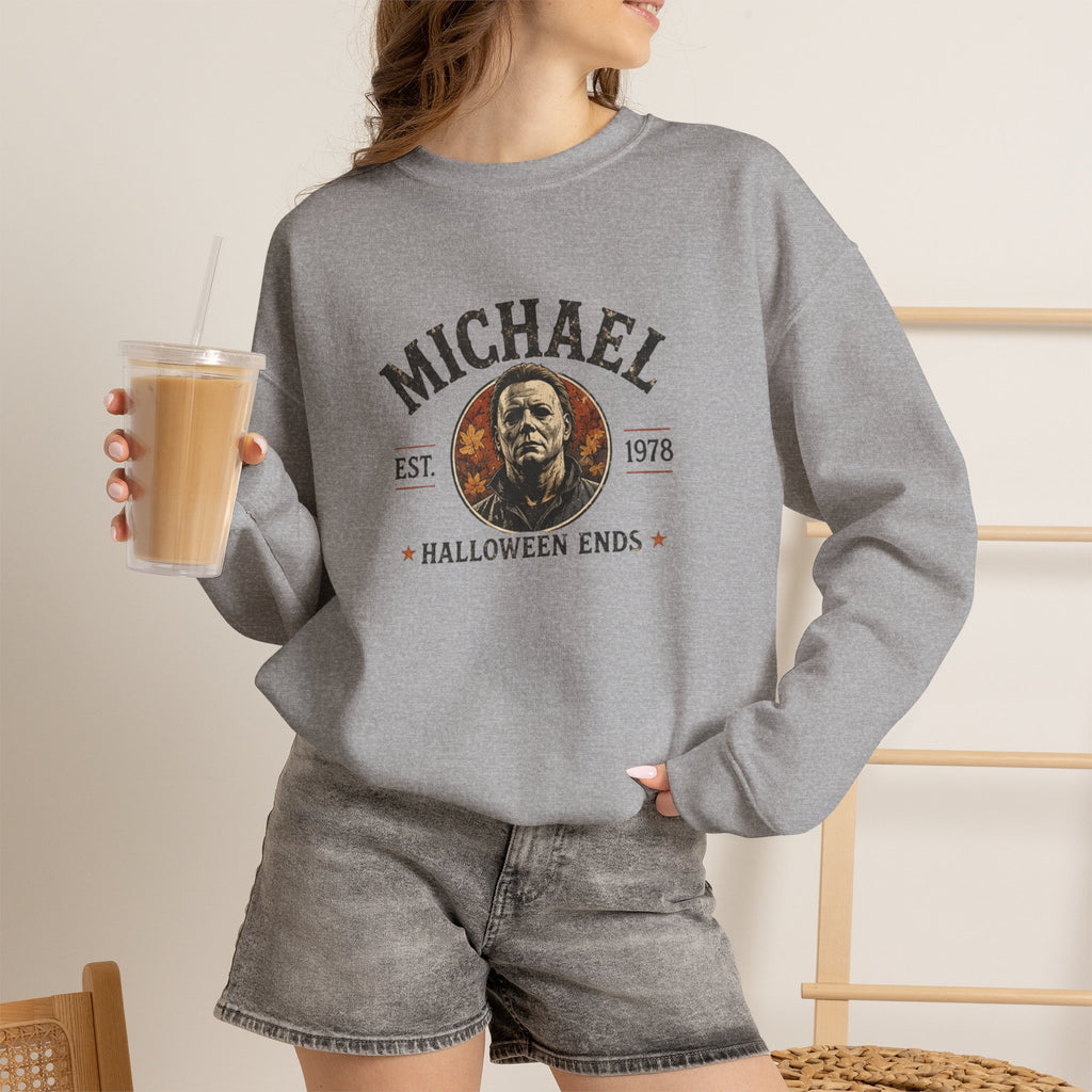 Michael Halloween Sweatshirt — Vintage Horror Crewneck (Est. 1978)
