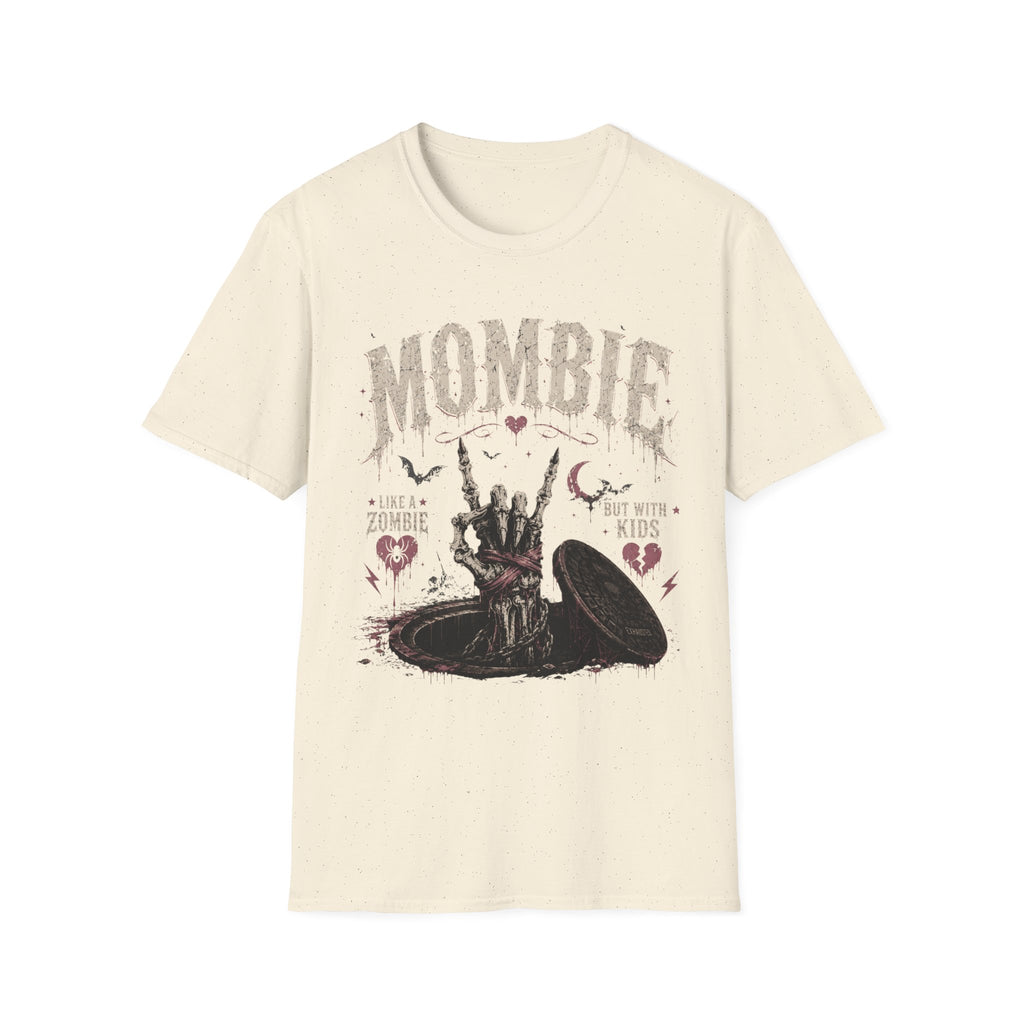 Mombie Graphic T-Shirt — Funny Zombie Mom Tee for Halloween & Mom Life