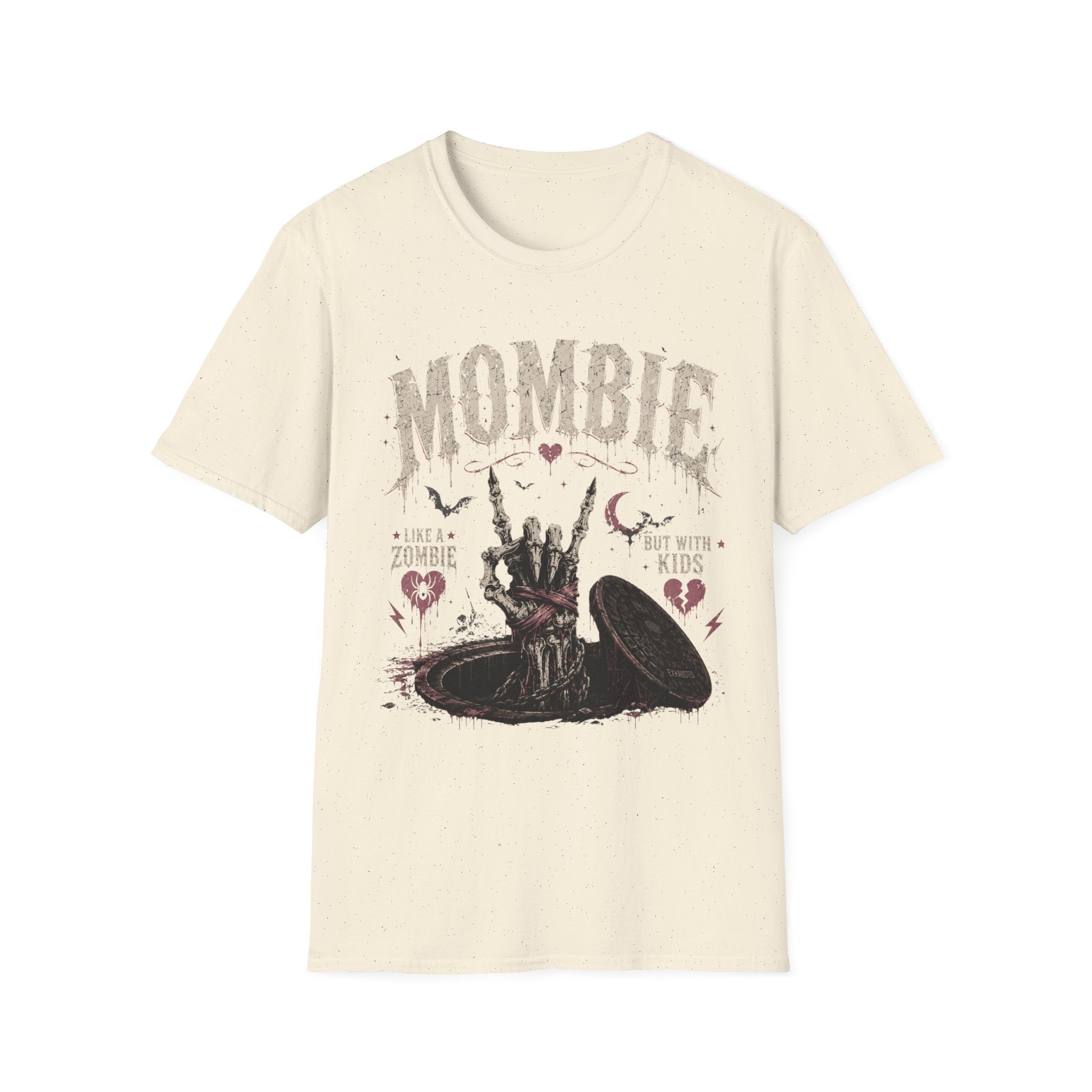 Mombie Graphic T-Shirt — Funny Zombie Mom Tee for Halloween & Mom Life