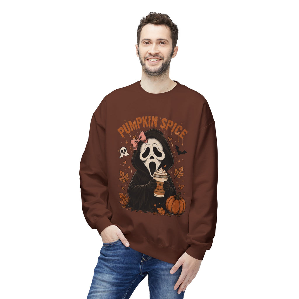 Pumpkin Spice Scream Crewneck Sweatshirt