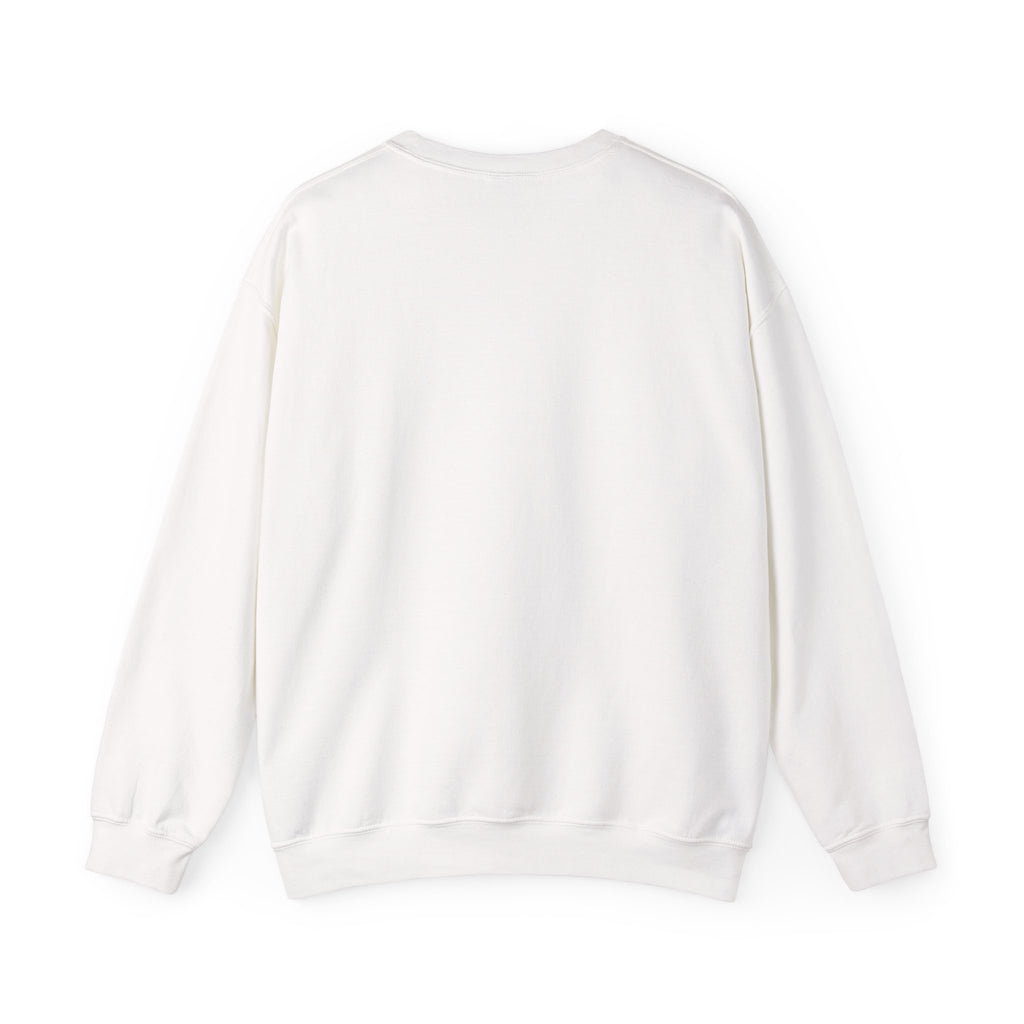 Spooky Nelson Crewneck Sweatshirt — Cute Halloween Ghost & Leopard Print Design