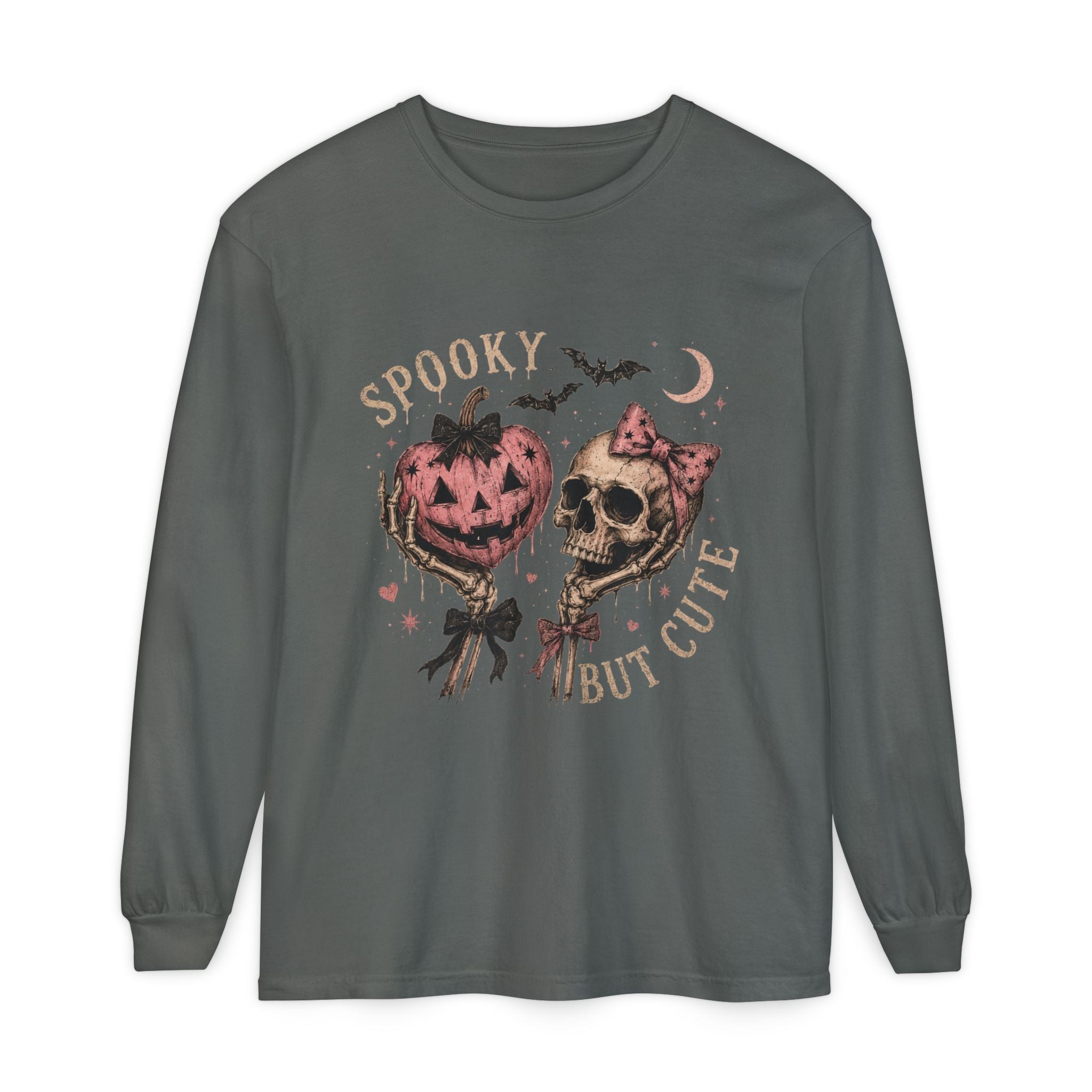 Spooky But Cute Long Sleeve Tee
