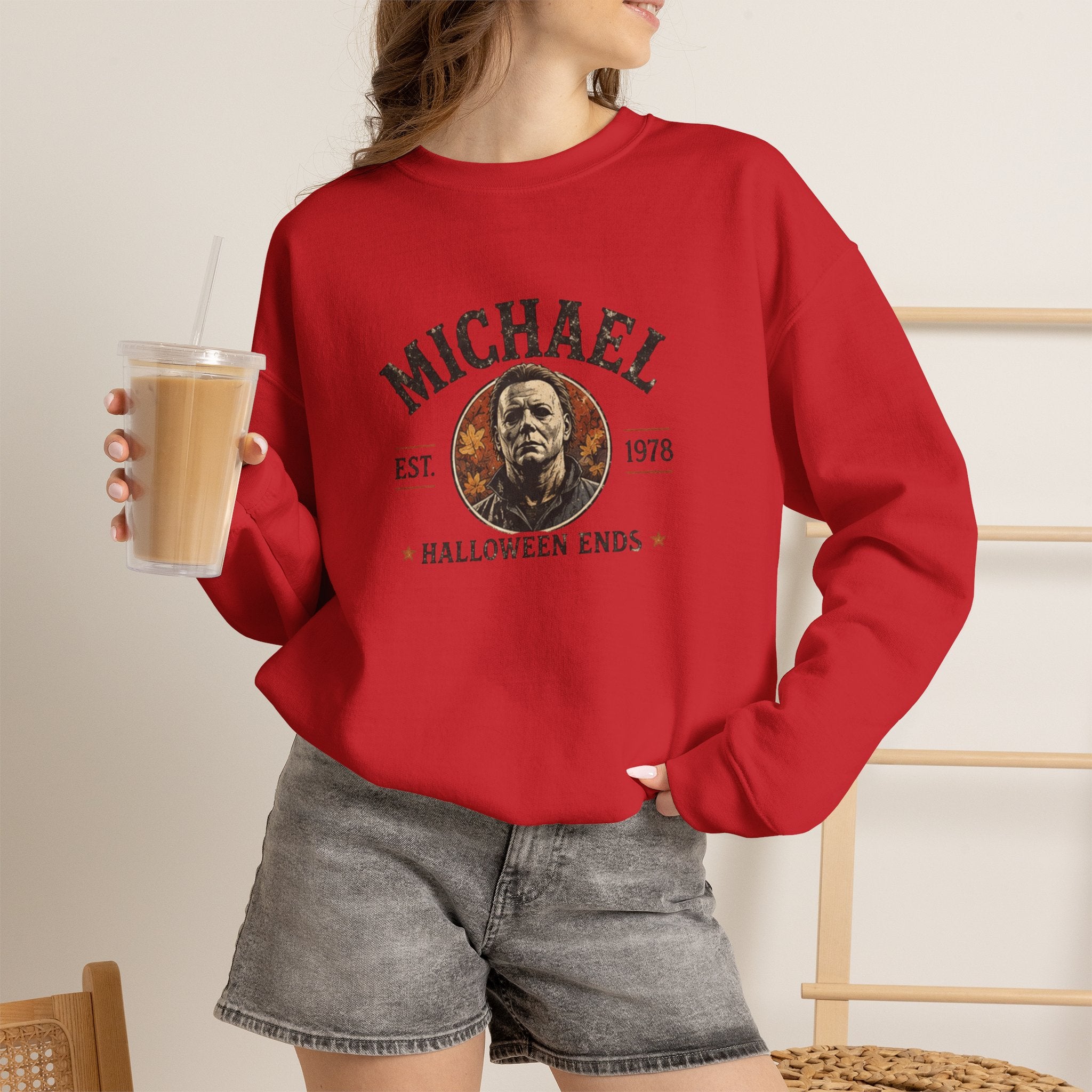 Michael Halloween Sweatshirt — Vintage Horror Crewneck (Est. 1978)