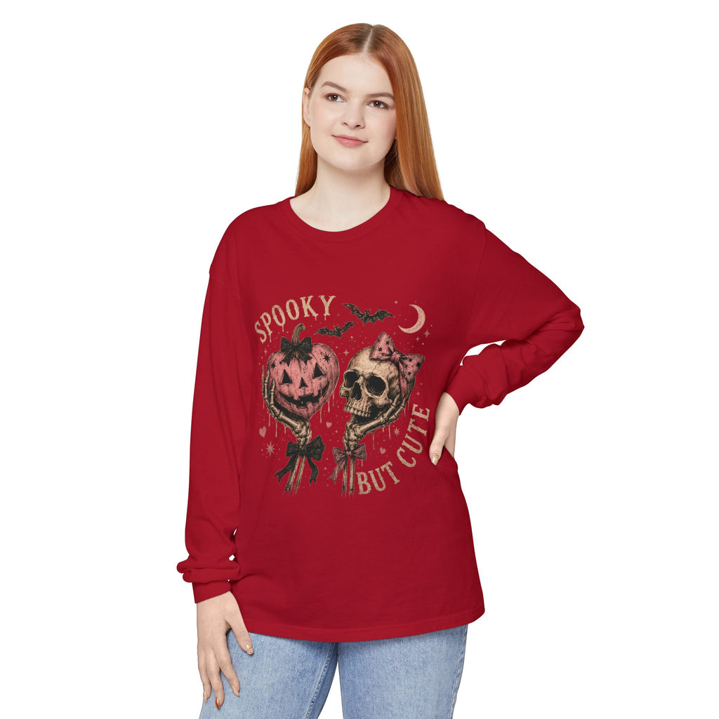 Spooky But Cute Long Sleeve Tee