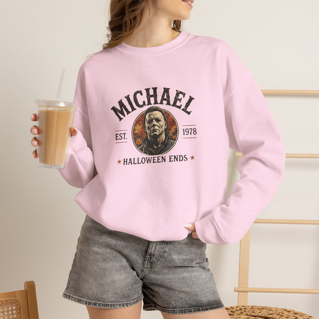 Michael Halloween Sweatshirt — Vintage Horror Crewneck (Est. 1978)