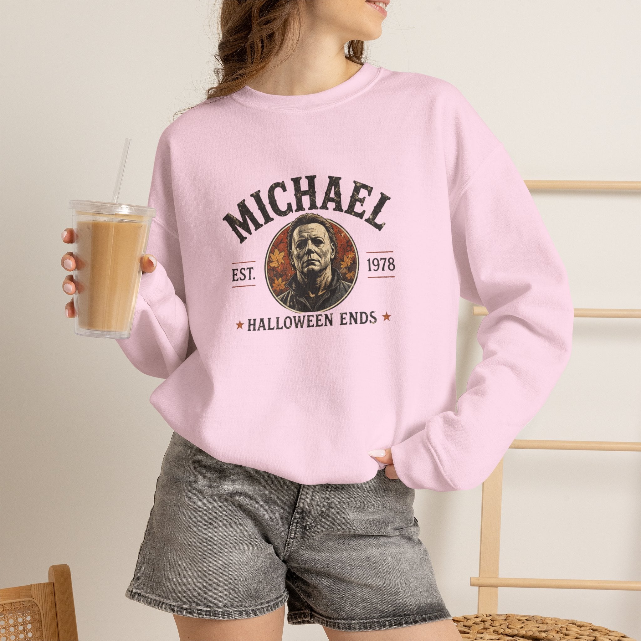 Michael Halloween Sweatshirt — Vintage Horror Crewneck (Est. 1978)