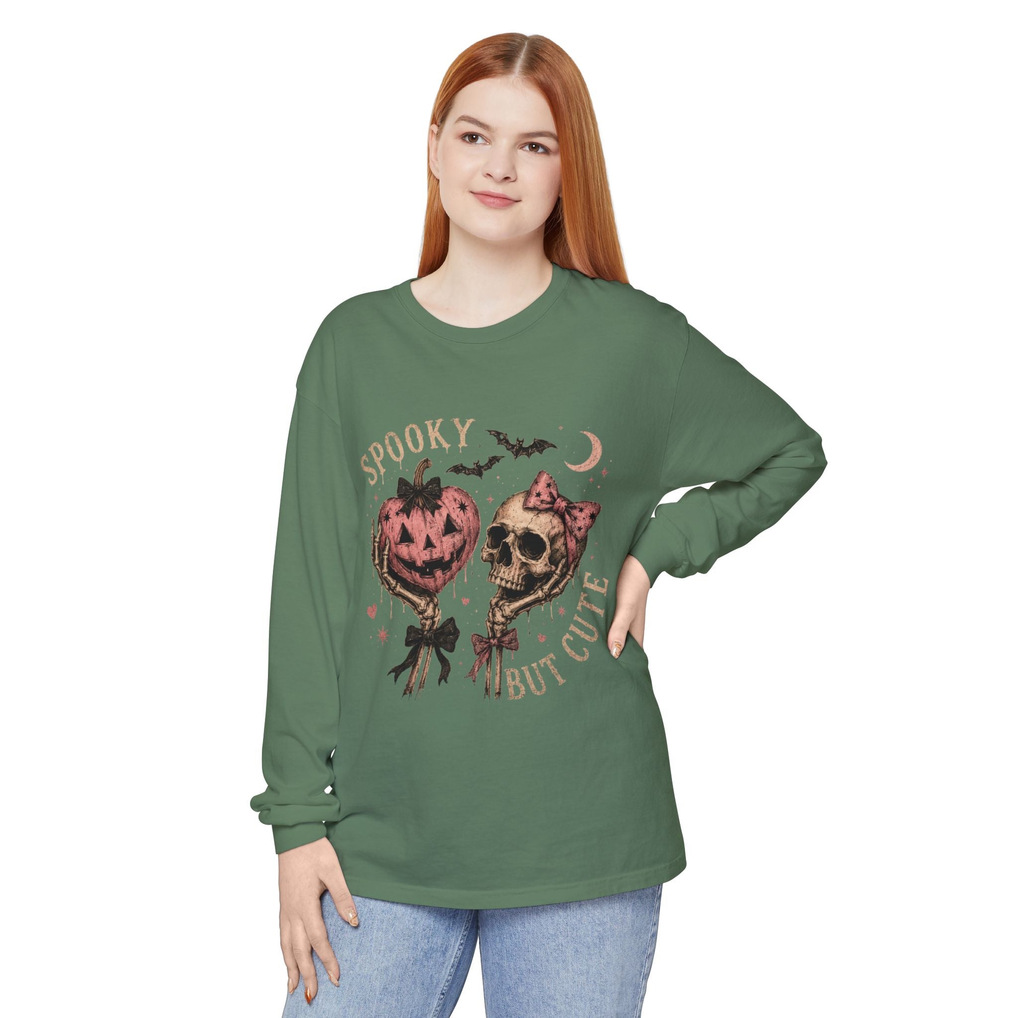 Spooky But Cute Long Sleeve Tee