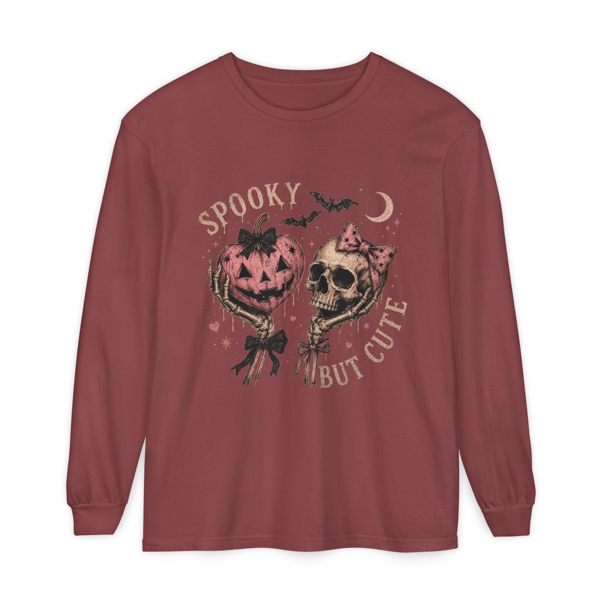 Spooky But Cute Long Sleeve Tee