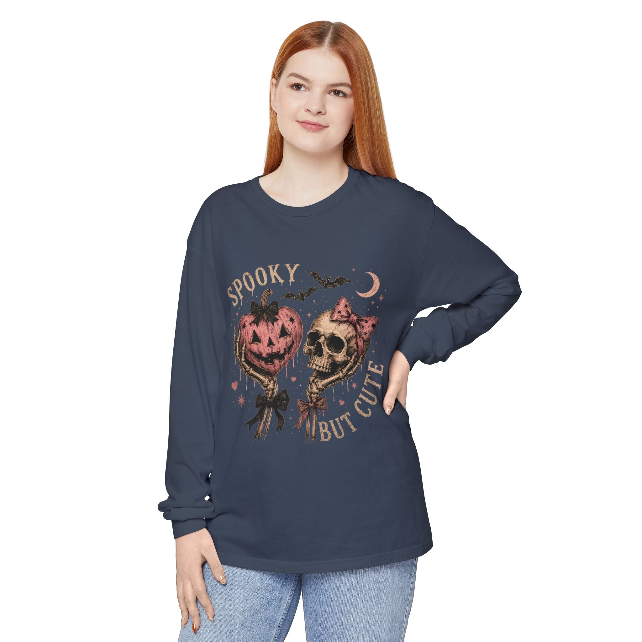 Spooky But Cute Long Sleeve Tee