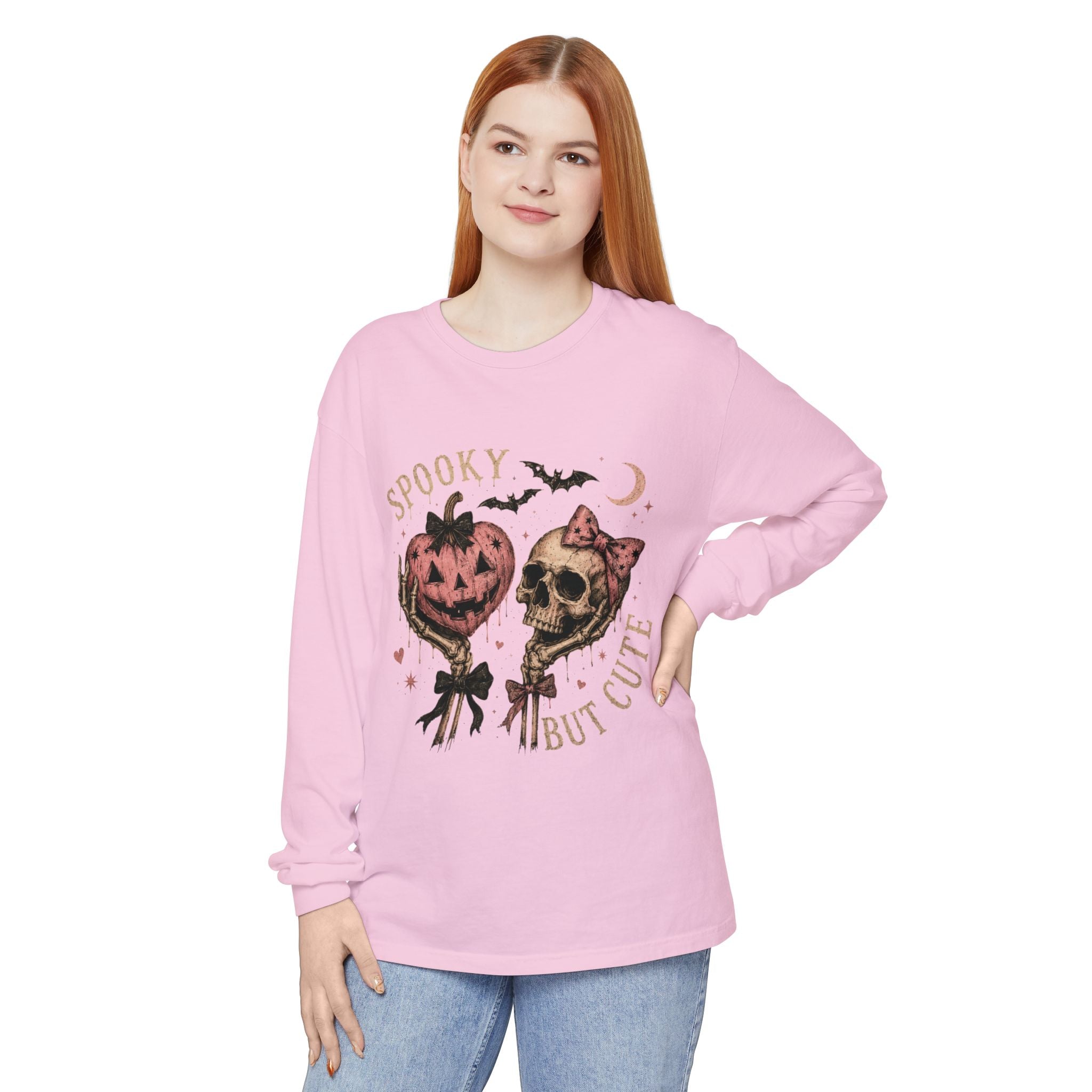 Spooky But Cute Long Sleeve Tee