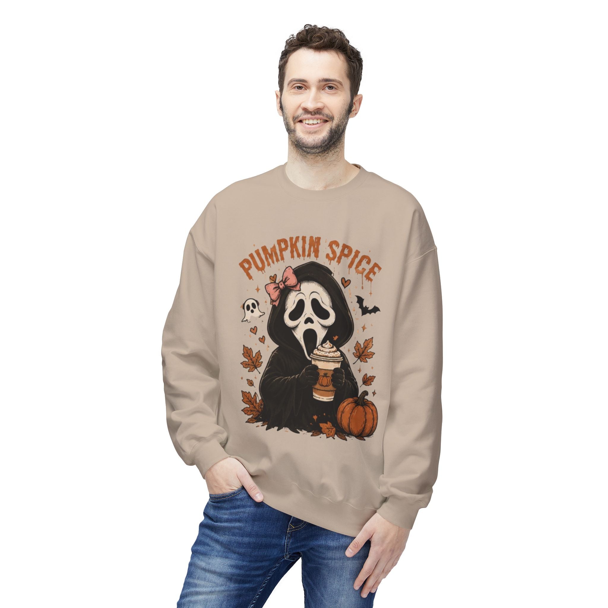 Pumpkin Spice Scream Crewneck Sweatshirt