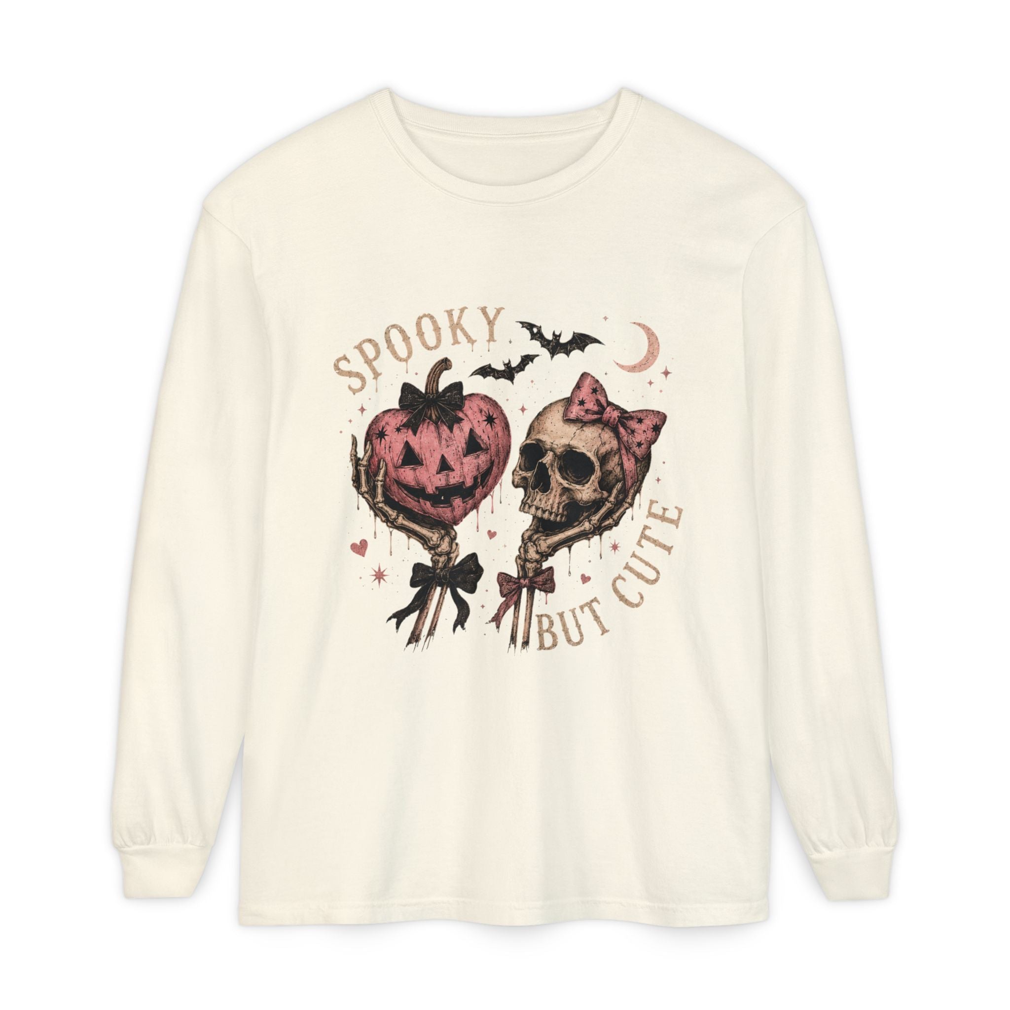 Spooky But Cute Long Sleeve Tee