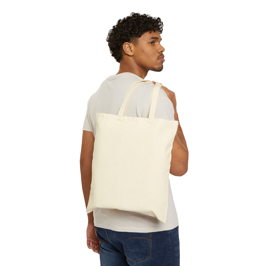Tote — "Spooky Season" Pumpkin Ghosts Cotton Canvas Tote