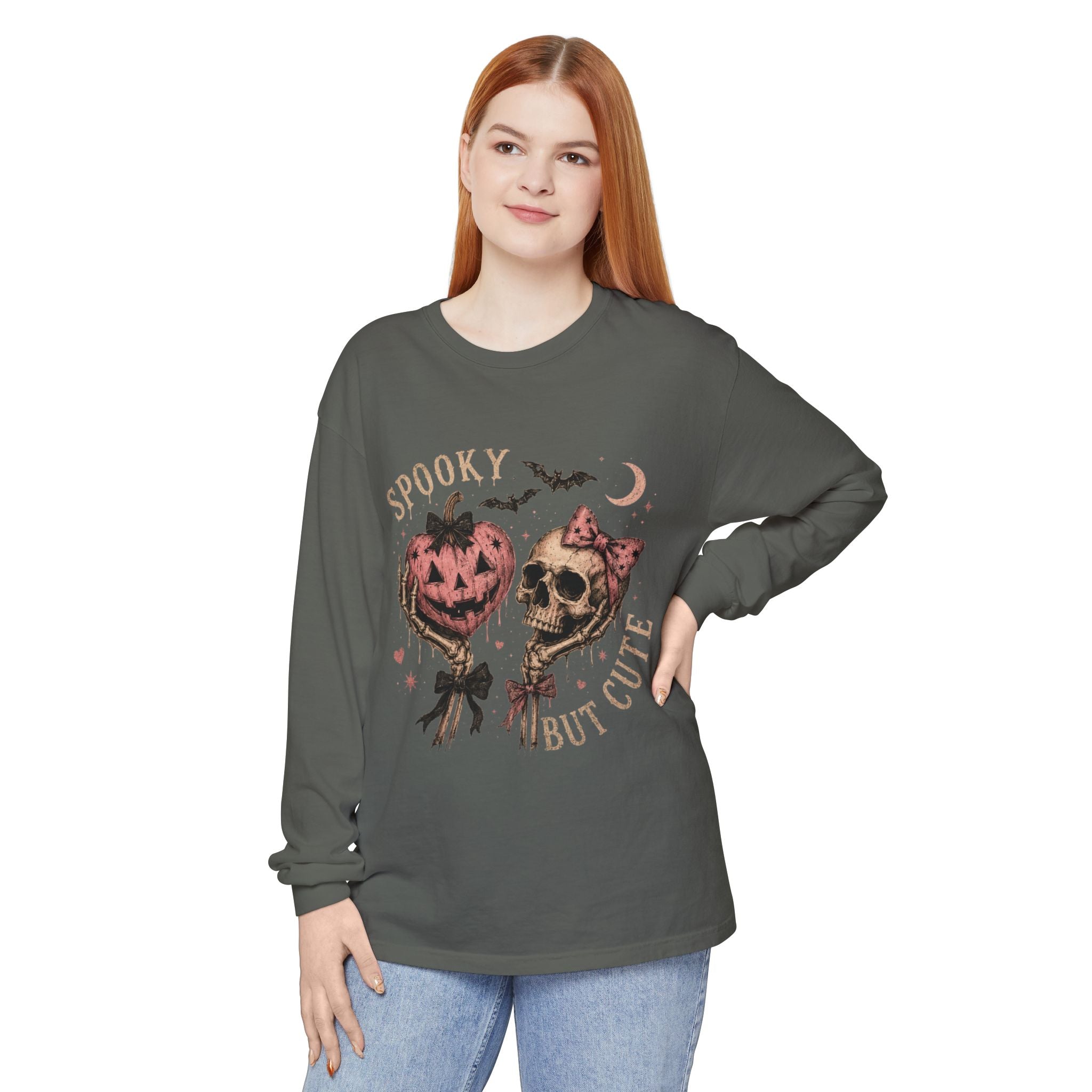 Spooky But Cute Long Sleeve Tee