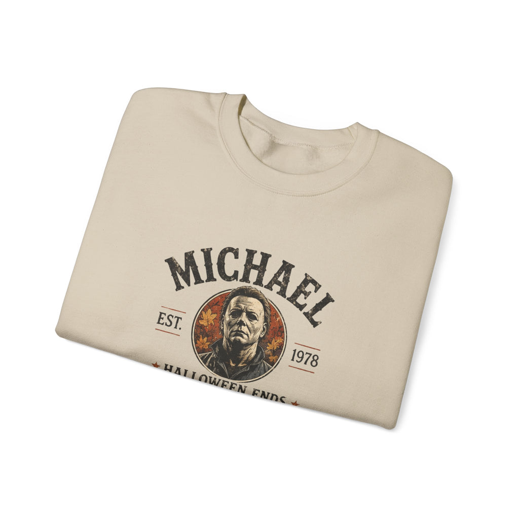 Michael Halloween Sweatshirt — Vintage Horror Crewneck (Est. 1978)